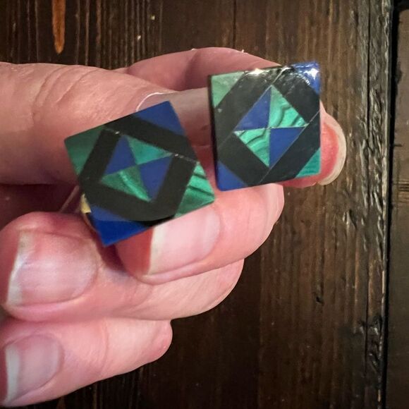 Onyx Cuff Links - Picture 1 of 4